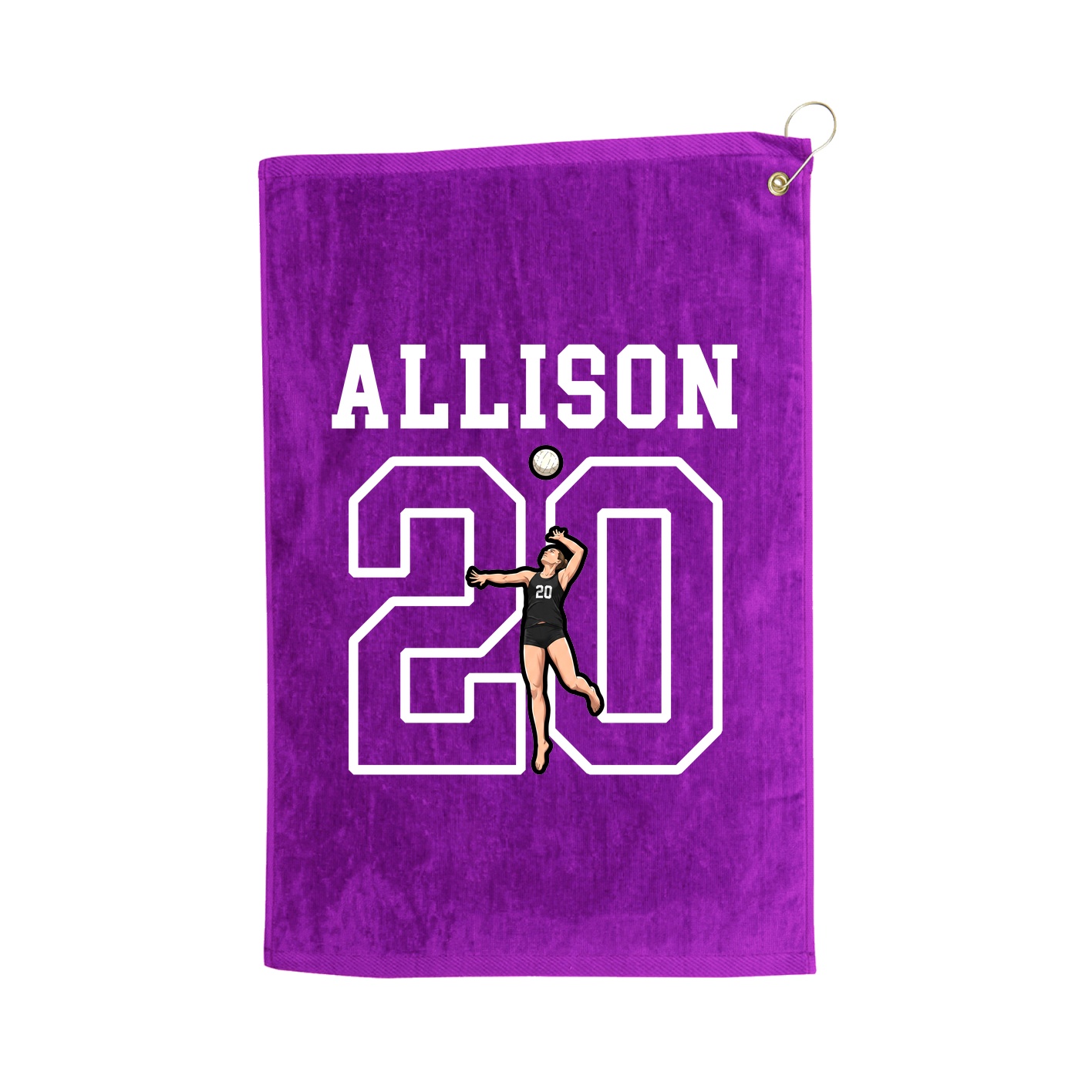 Golf Towel — Shirsey in Purple