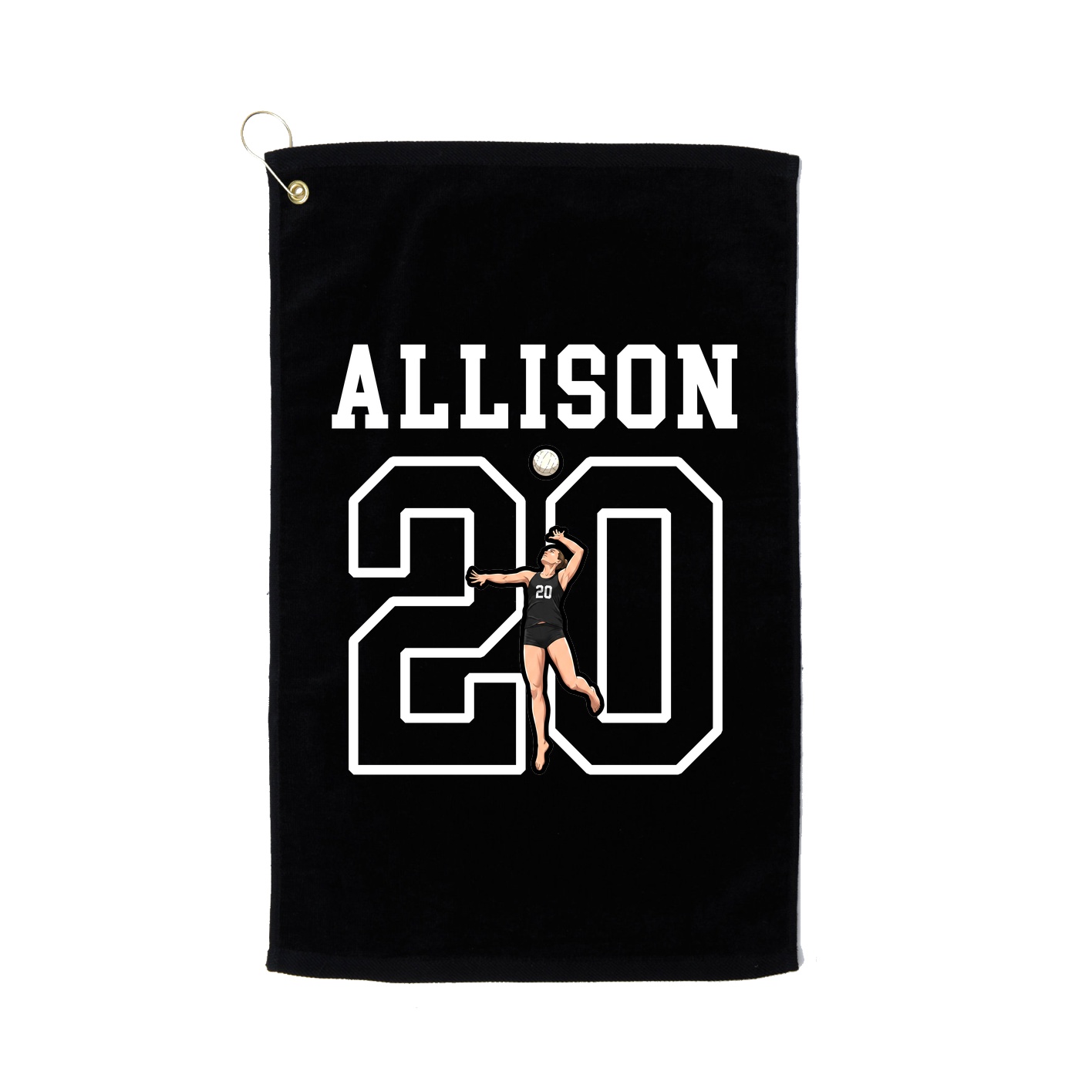 Golf Towel — Shirsey in Black