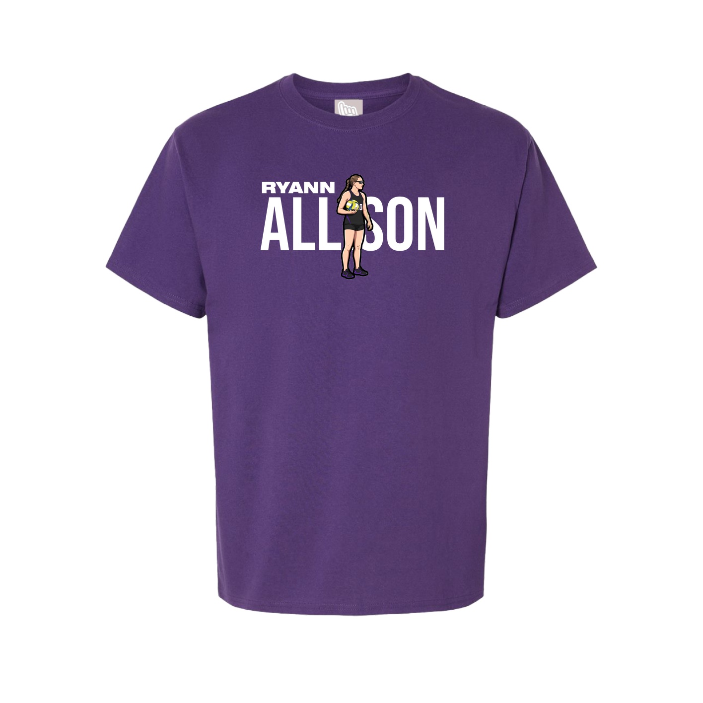 Tee — Player Name in Purple