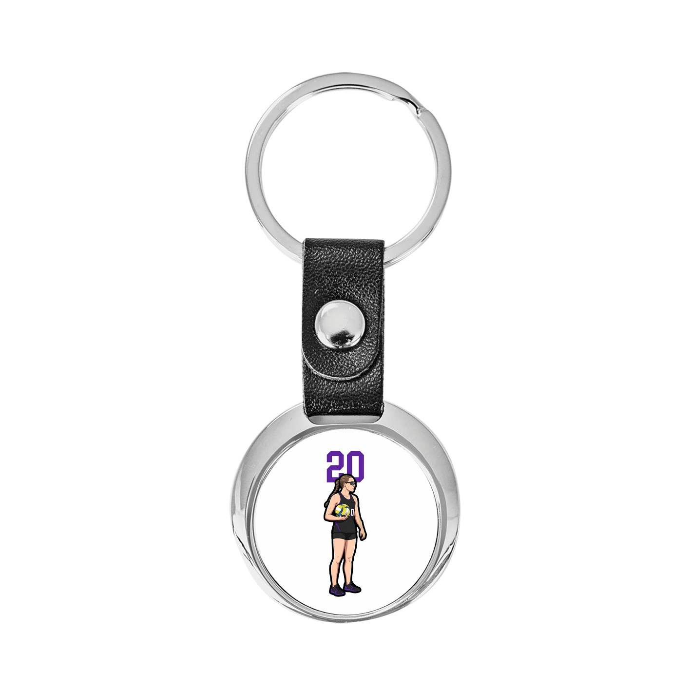 Key Chain — Number Top in Classic