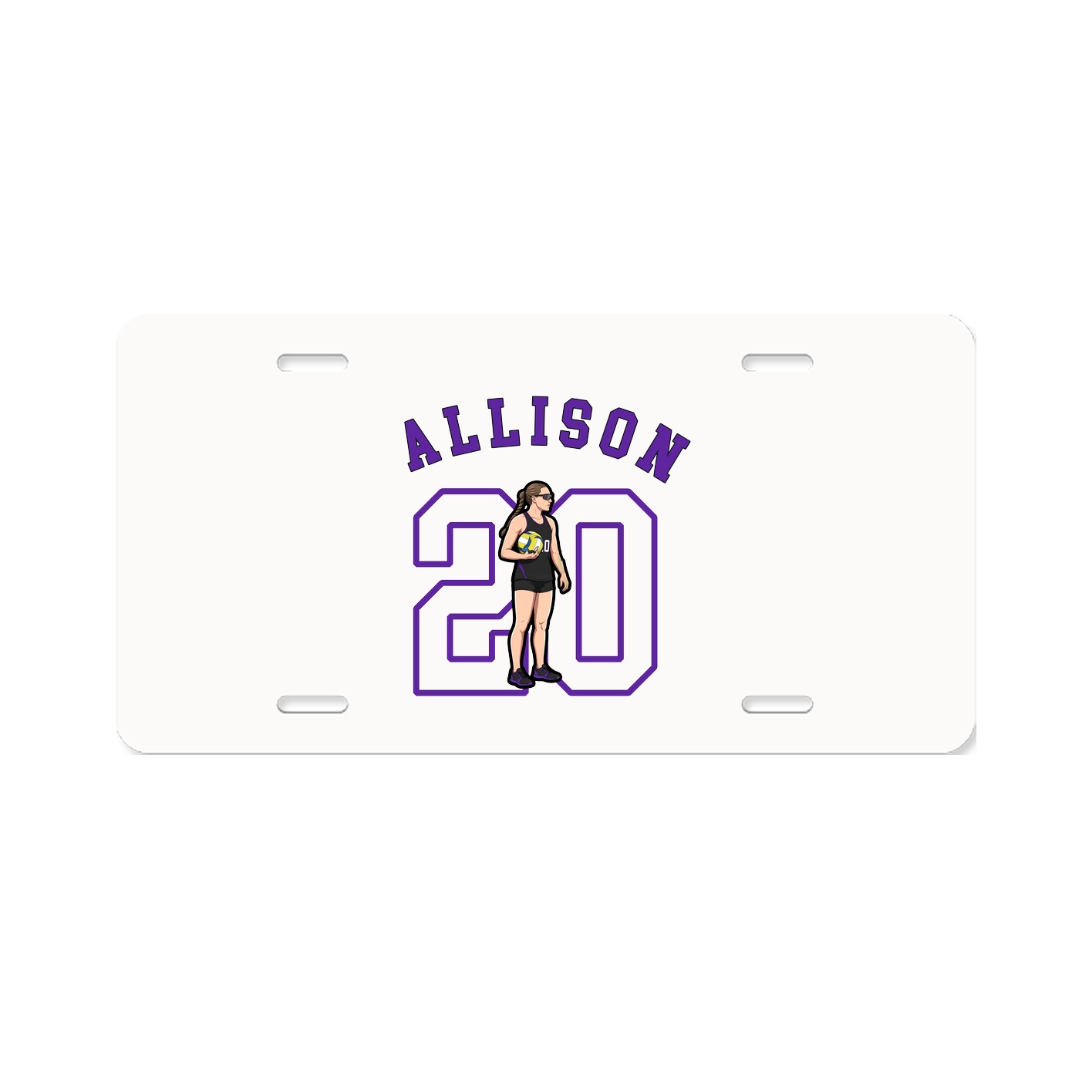 License Plate — Shirsey Arch in Classic
