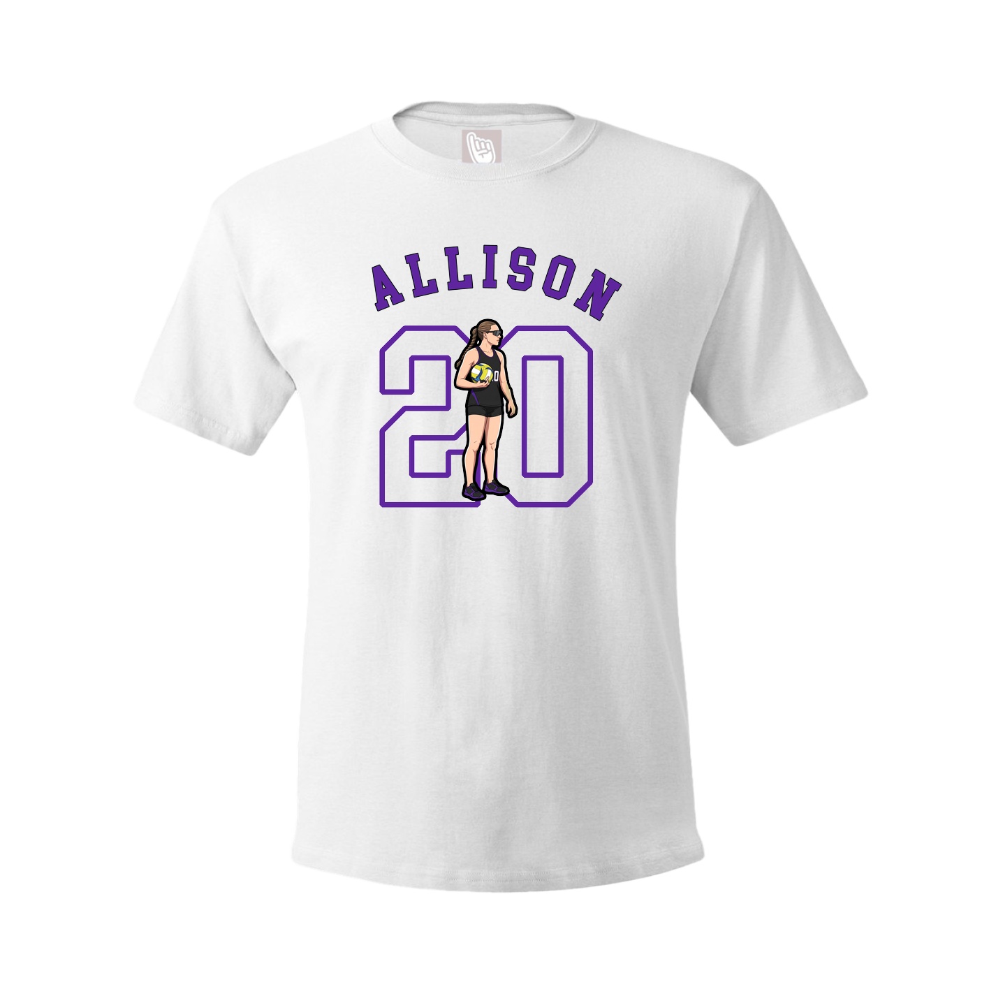Youth Tee — Shirsey Arch in White