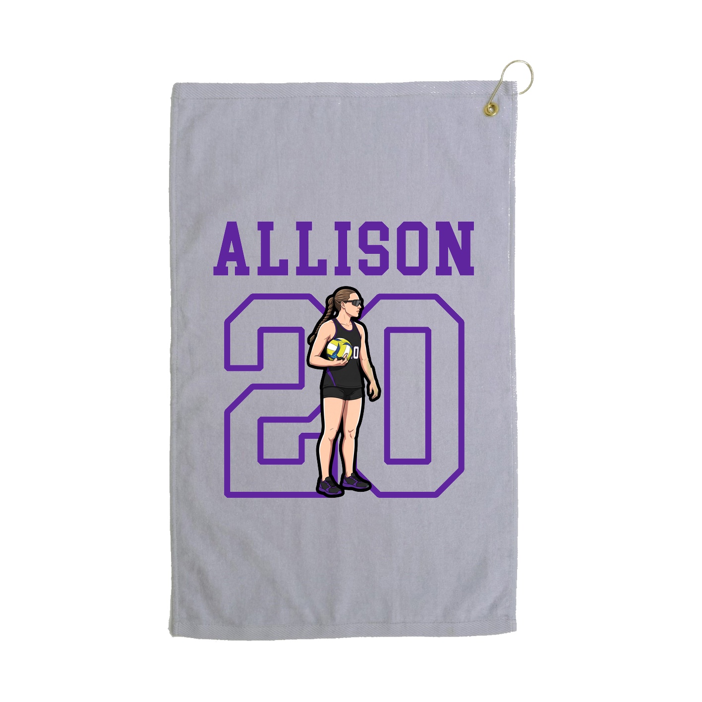 Golf Towel — Shirsey in Grey