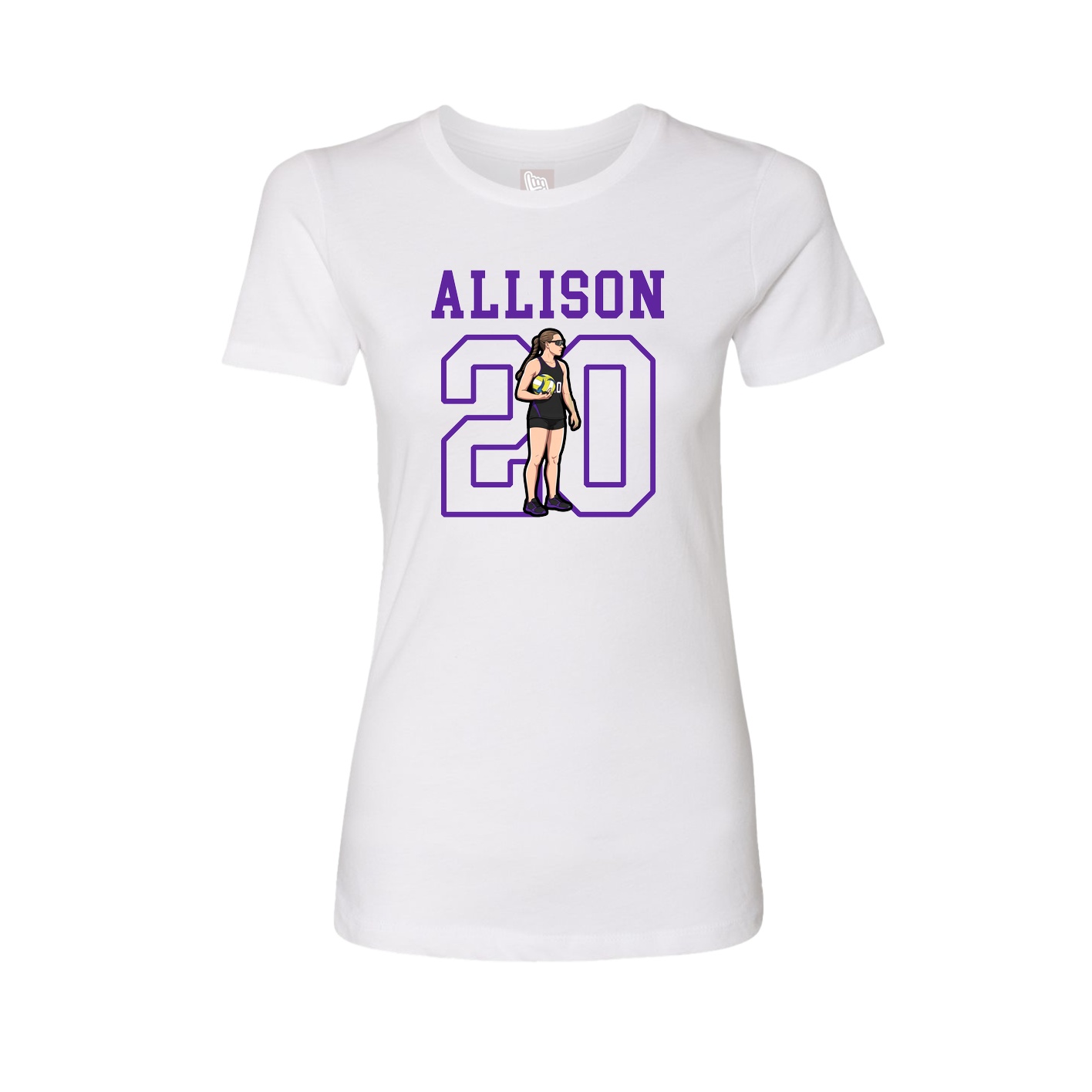 Fitted Women's Tee — Shirsey in White