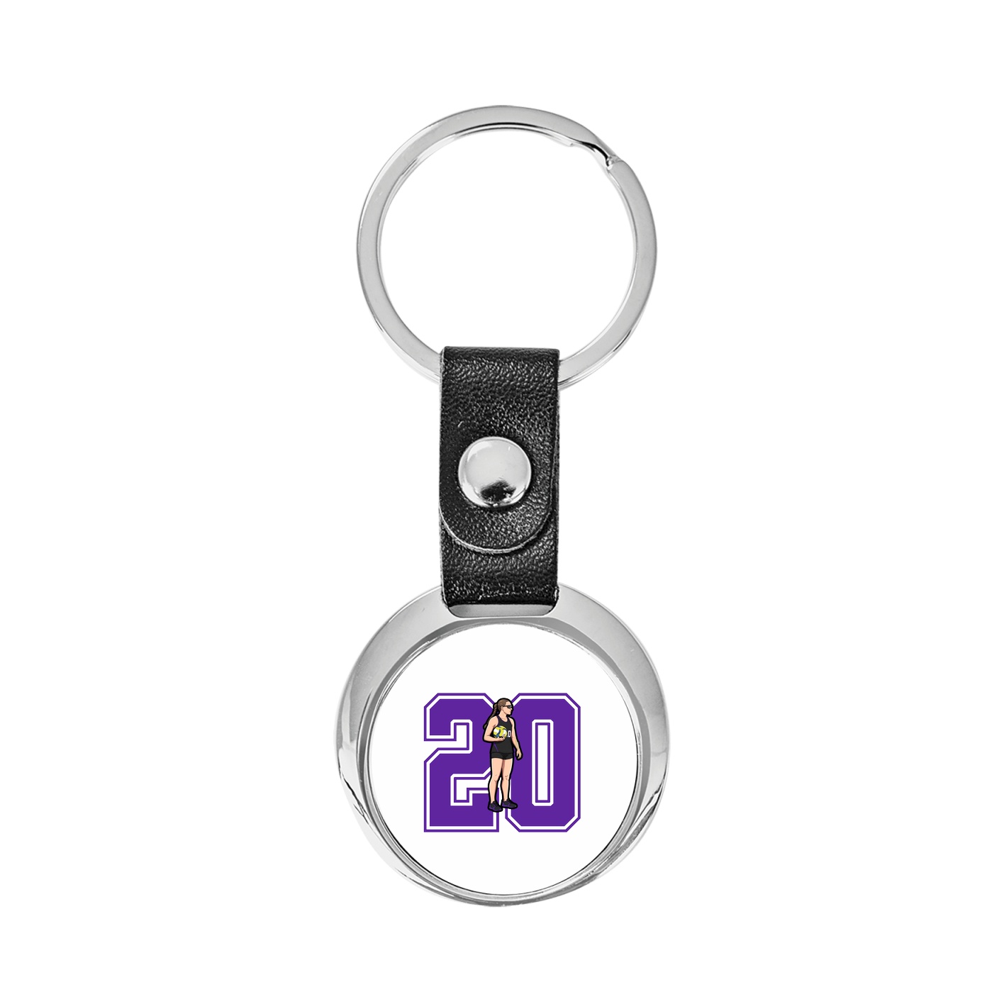 Key Chain — Number in Classic