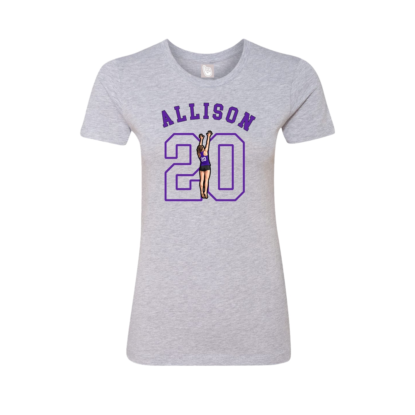 Womens Tee — Shirsey Arch in Grey