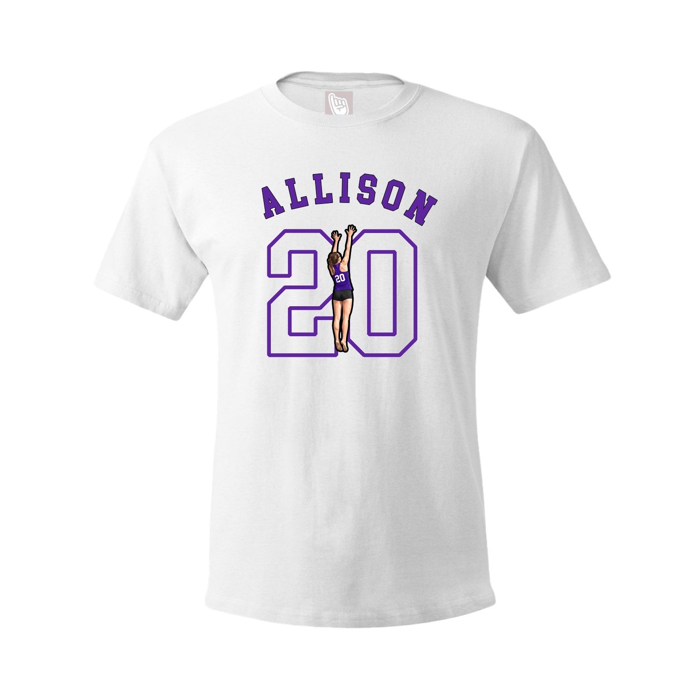 Youth Tee — Shirsey Arch in White