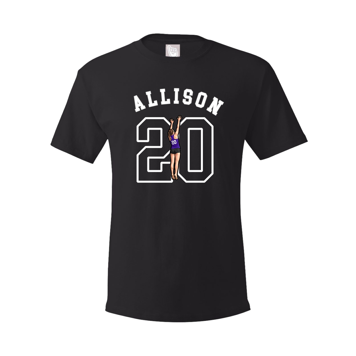 Youth Tee — Shirsey Arch in Black
