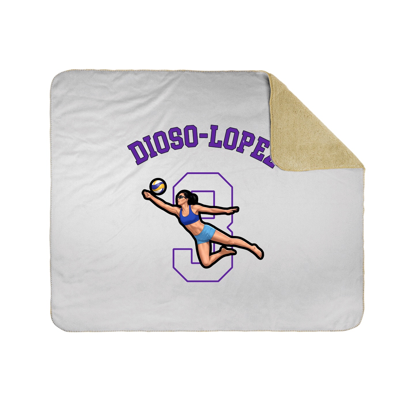 Throw Blanket — Shirsey Arch in White