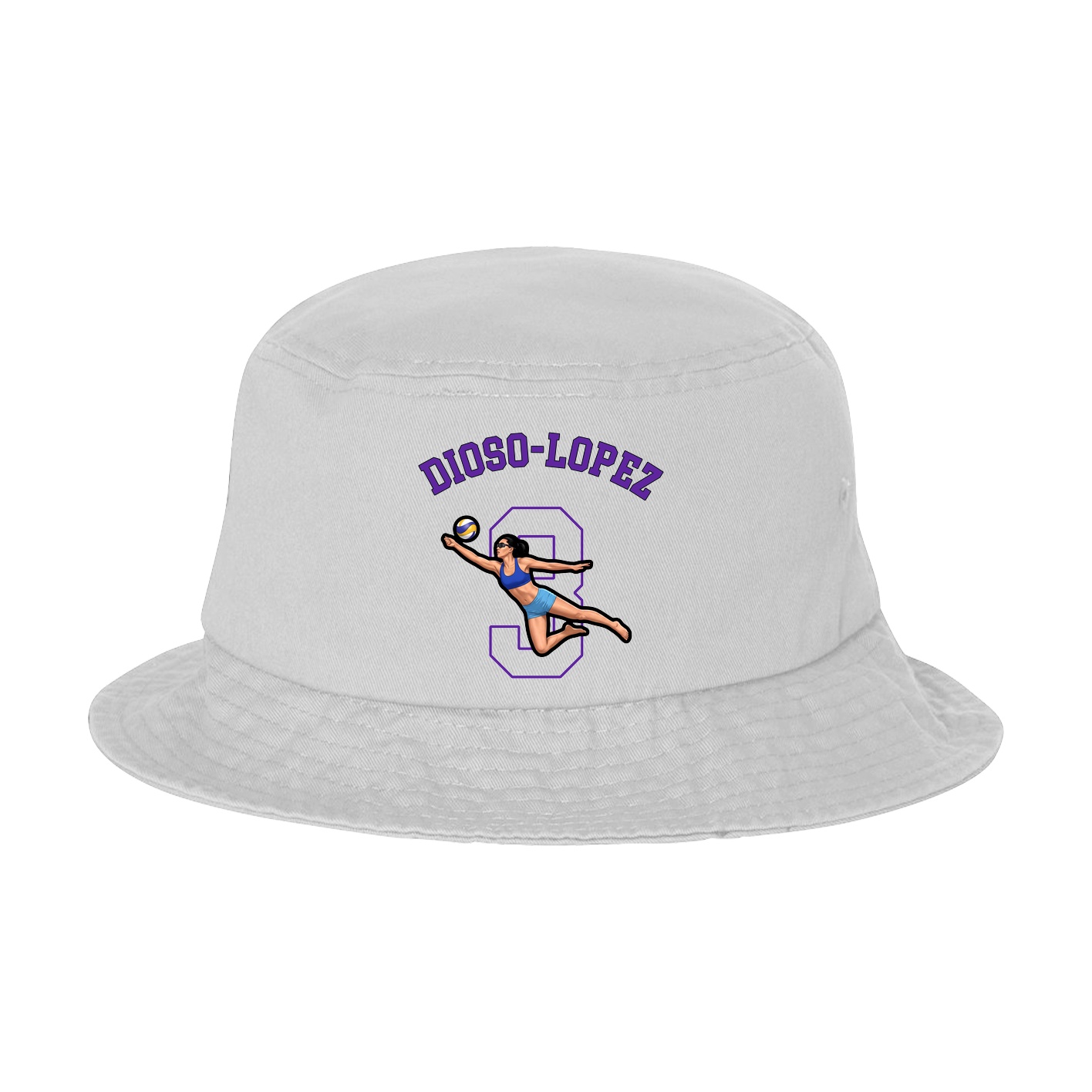 Bucket Cap — Shirsey Arch in White