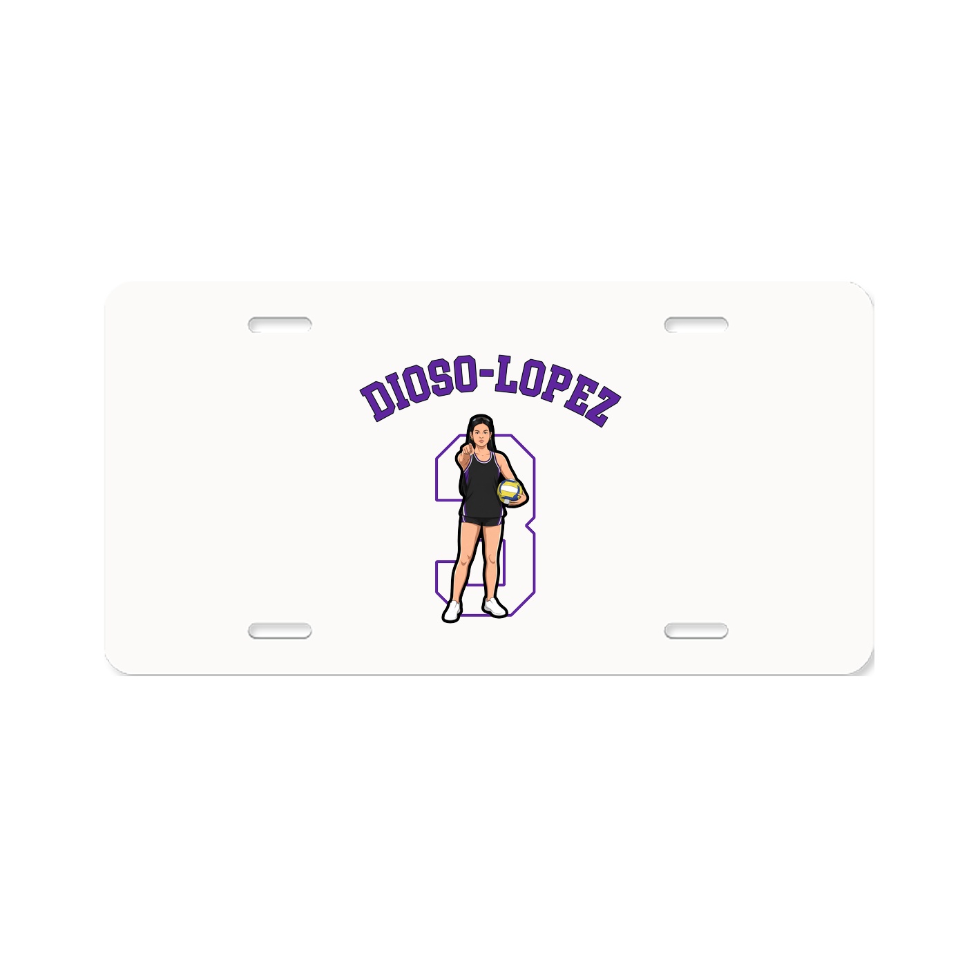 License Plate — Shirsey Arch in Classic