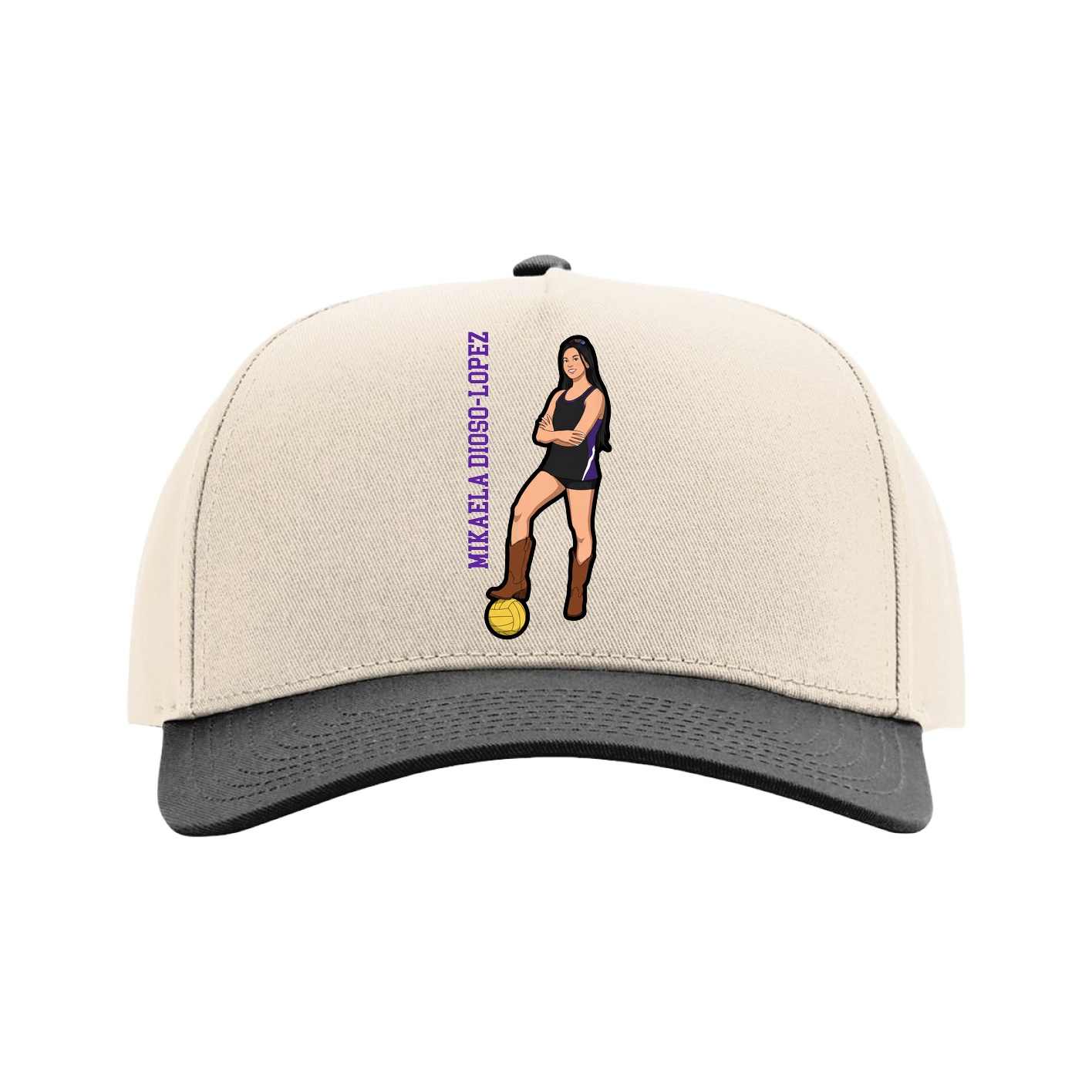 Full Fabric Five-Panel Champ Cap