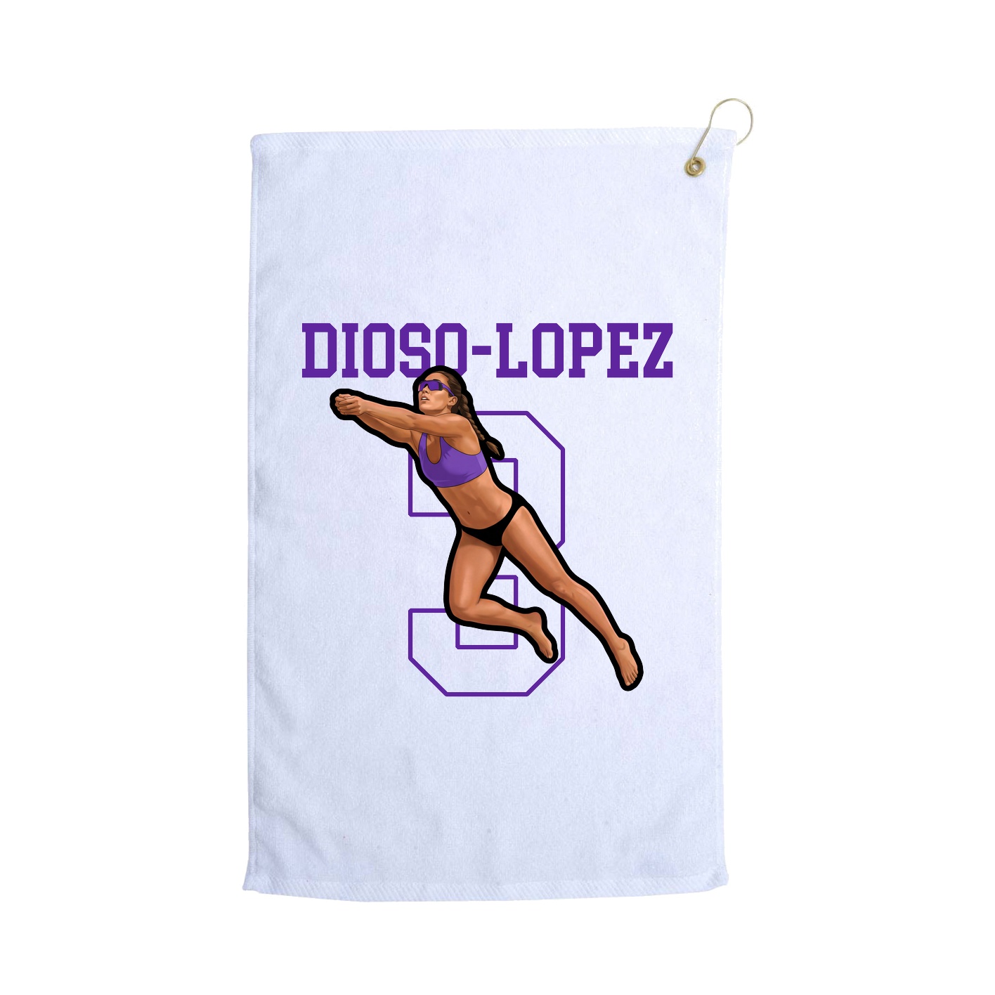 Golf Towel — Shirsey in White