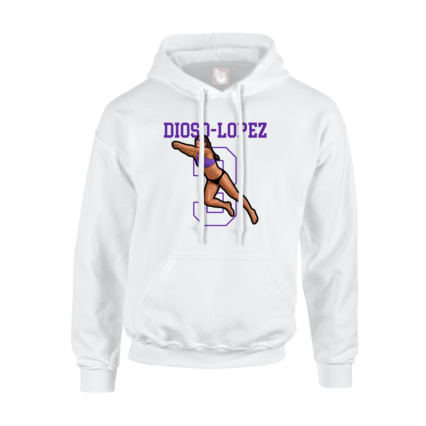 Hoodie — Shirsey in White