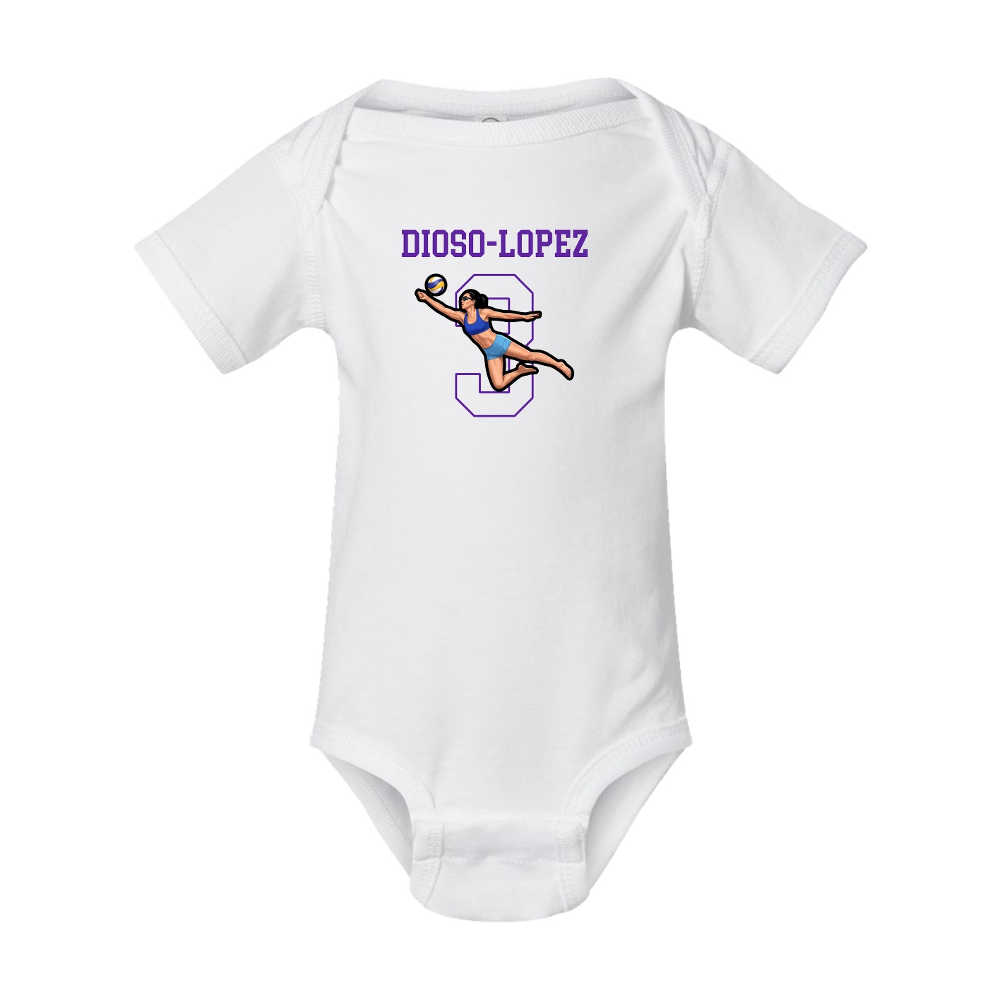 Baby Onesie — Shirsey in White