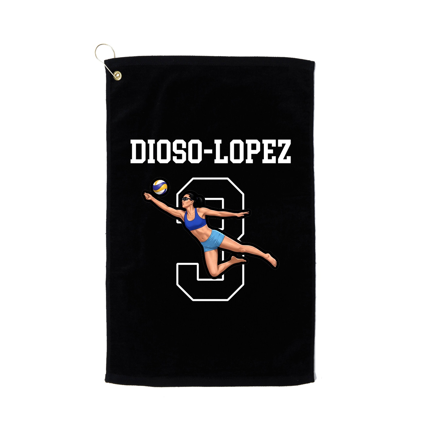 Golf Towel — Shirsey in Black