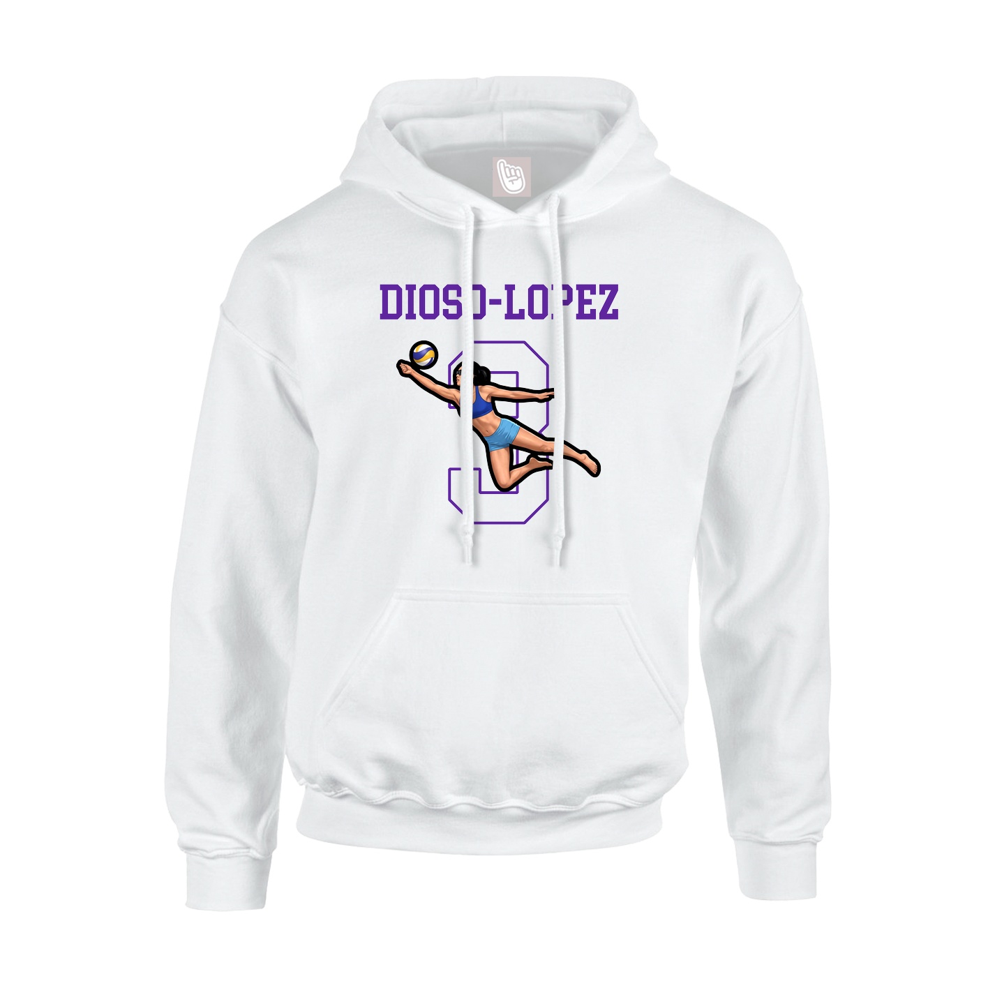 Youth Hoodie — Shirsey in White