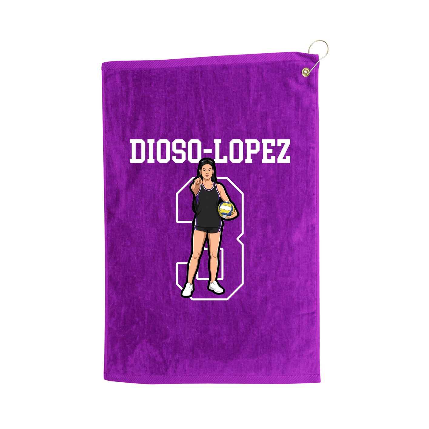 Terry Velour Golf Towel
