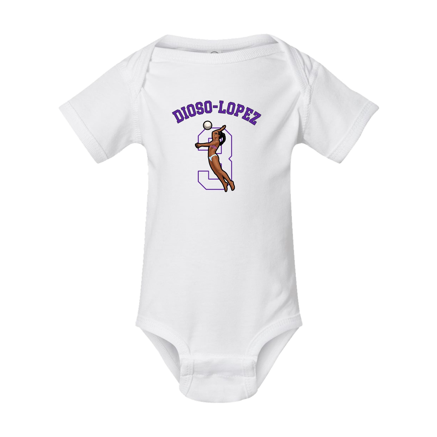 Baby Onesie — Shirsey Arch in White