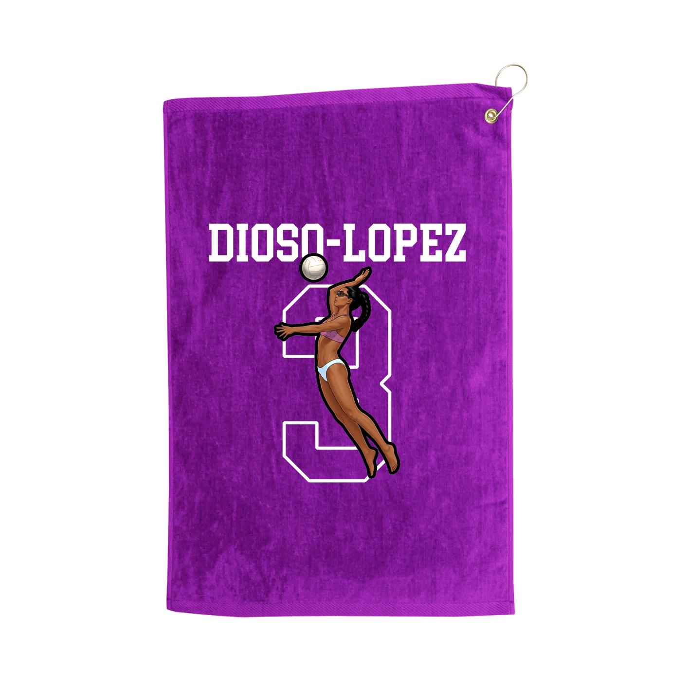 Golf Towel — Shirsey in Purple