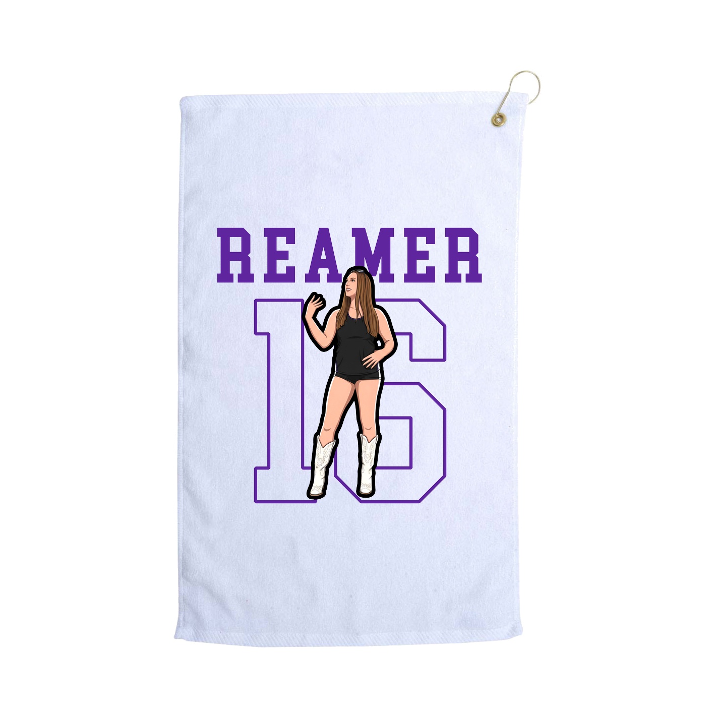 Golf Towel — Shirsey in White