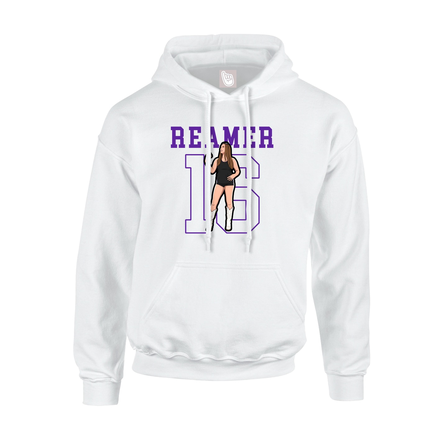Youth Hoodie — Shirsey in White