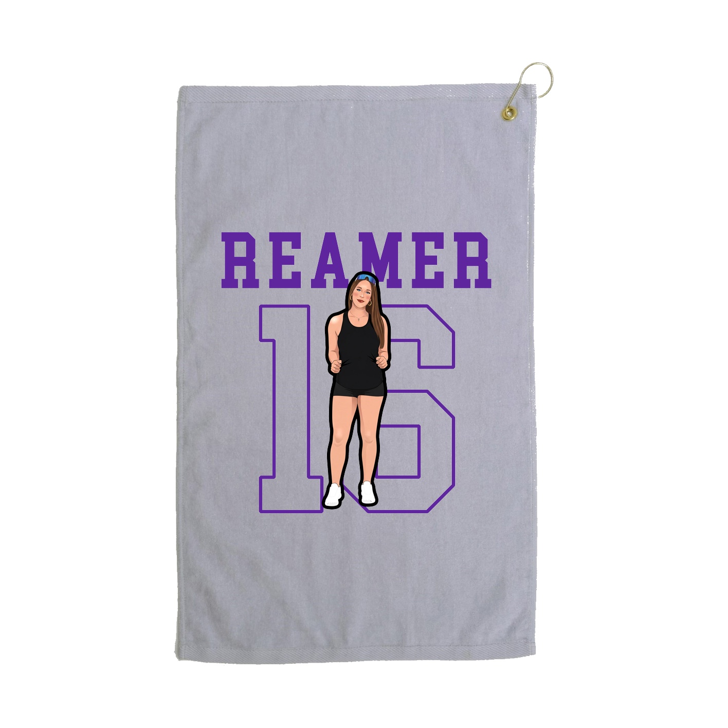 Golf Towel — Shirsey in Grey