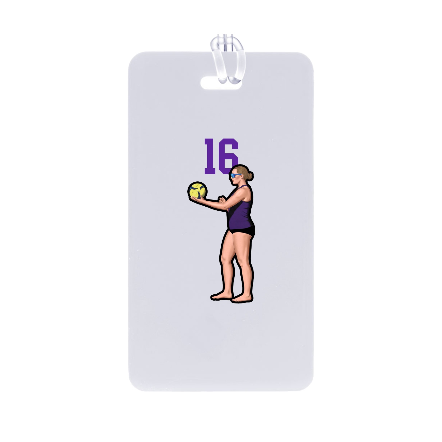Bag Tag — Number Top in Classic