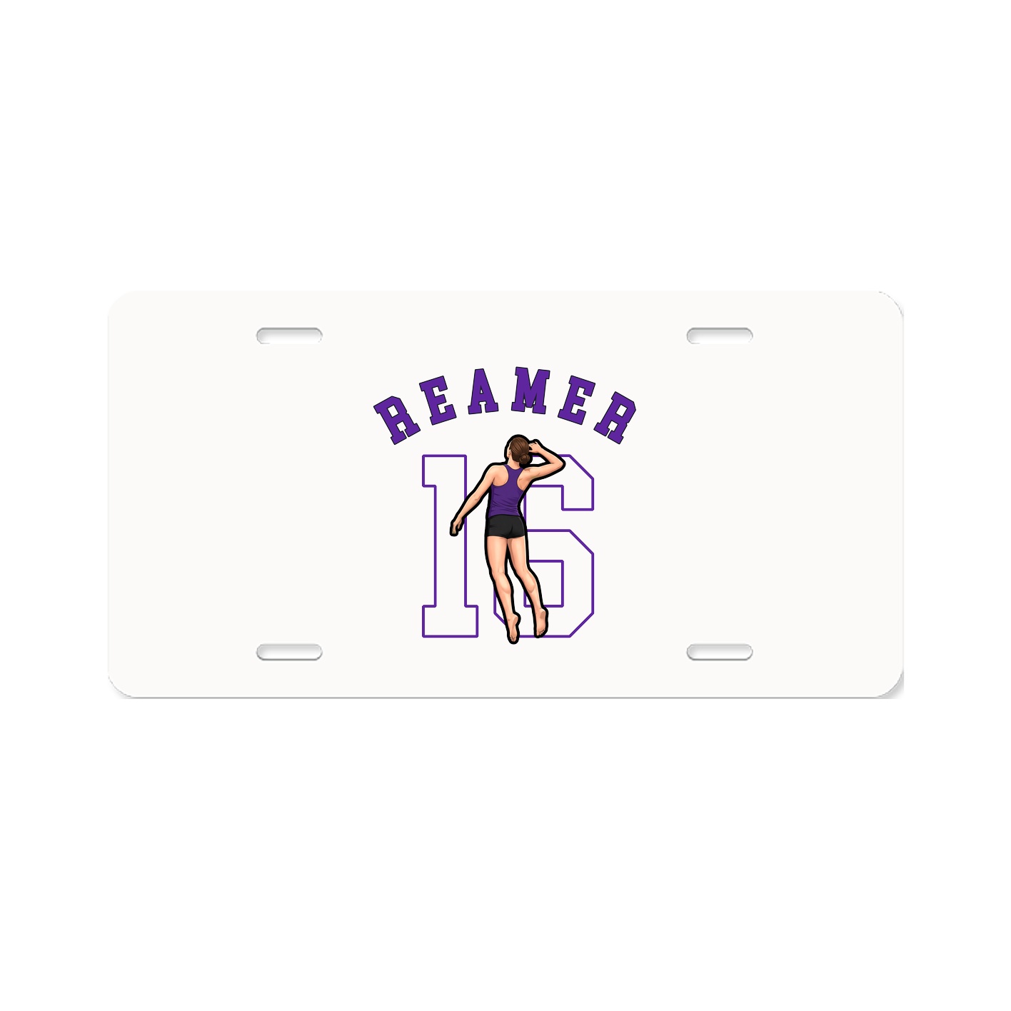 License Plate — Shirsey Arch in Classic