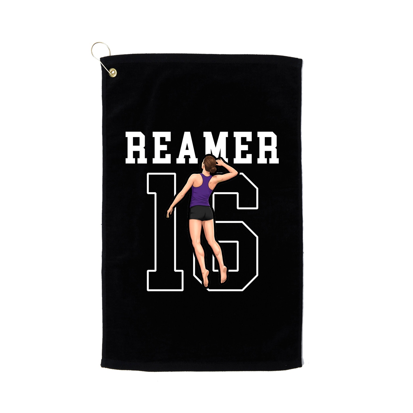 Golf Towel — Shirsey in Black