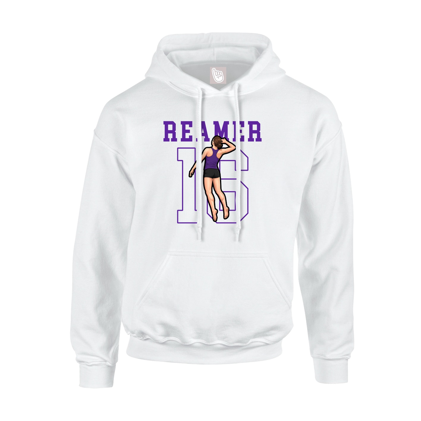 Youth Hoodie — Shirsey in White