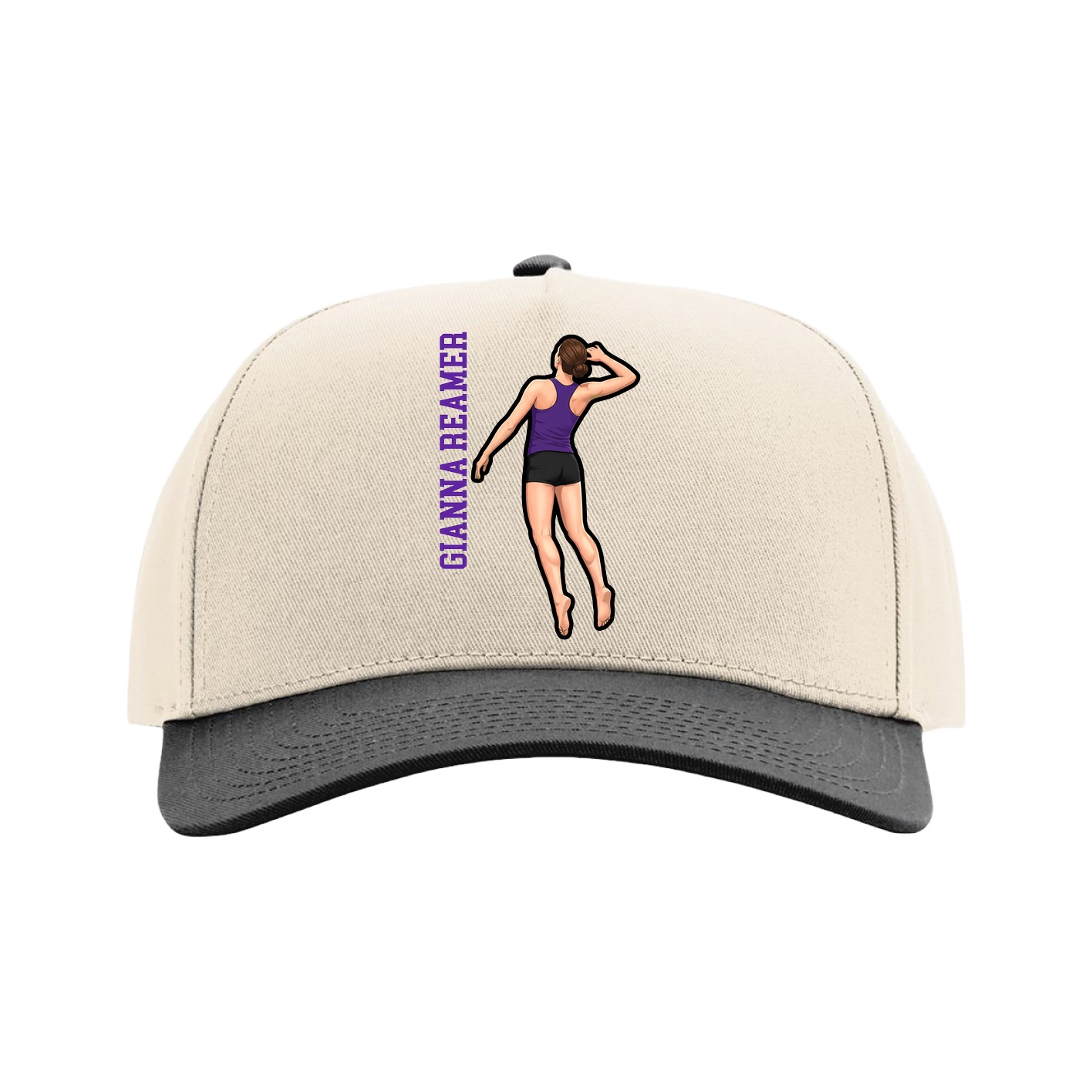 Full Fabric Five-Panel Champ Cap