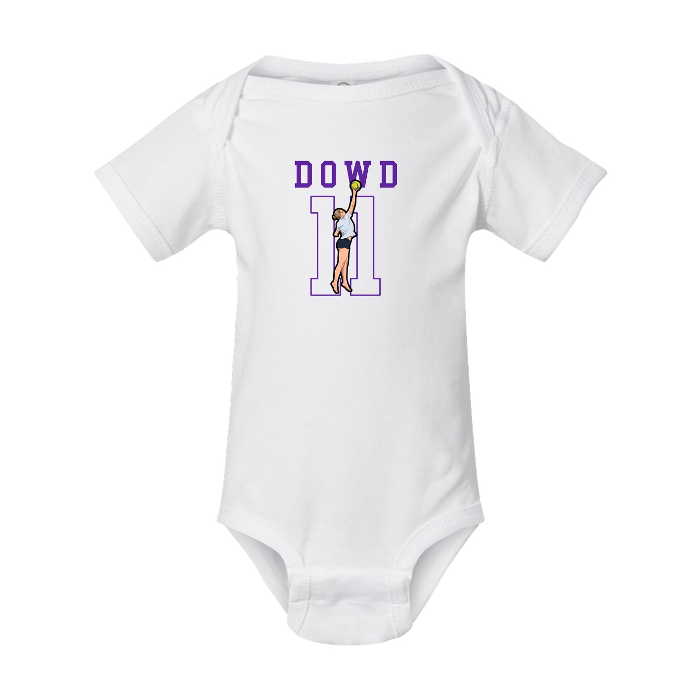 Baby Onesie — Shirsey in White