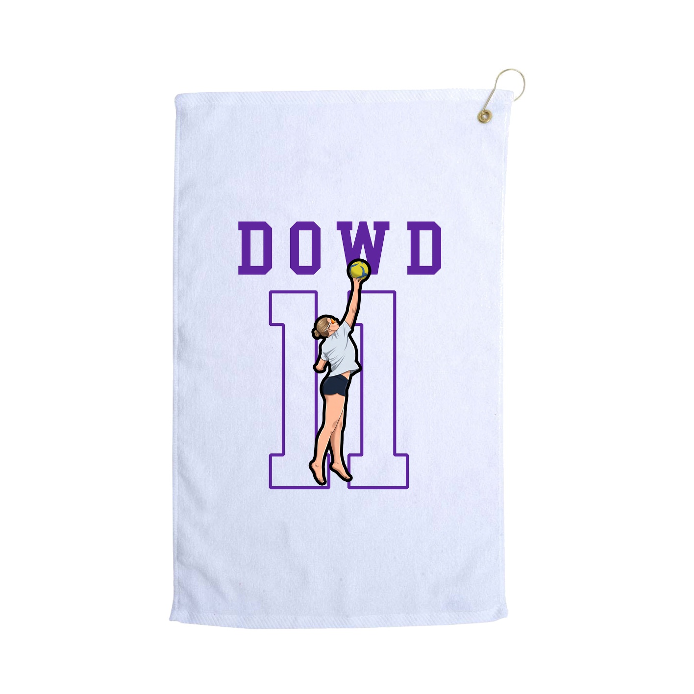 Golf Towel — Shirsey in White
