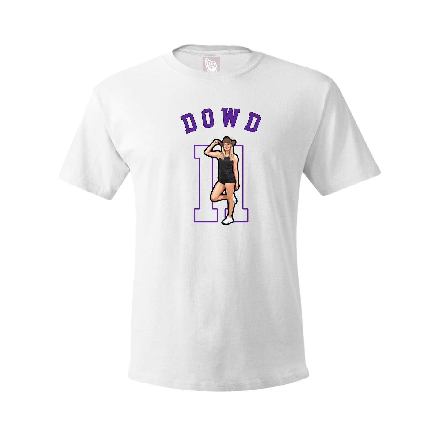 Youth Tee — Shirsey Arch in White