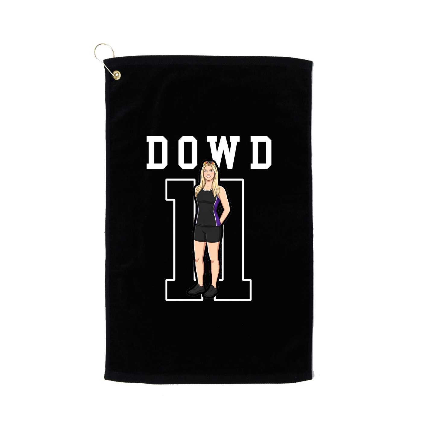 Golf Towel — Shirsey in Black