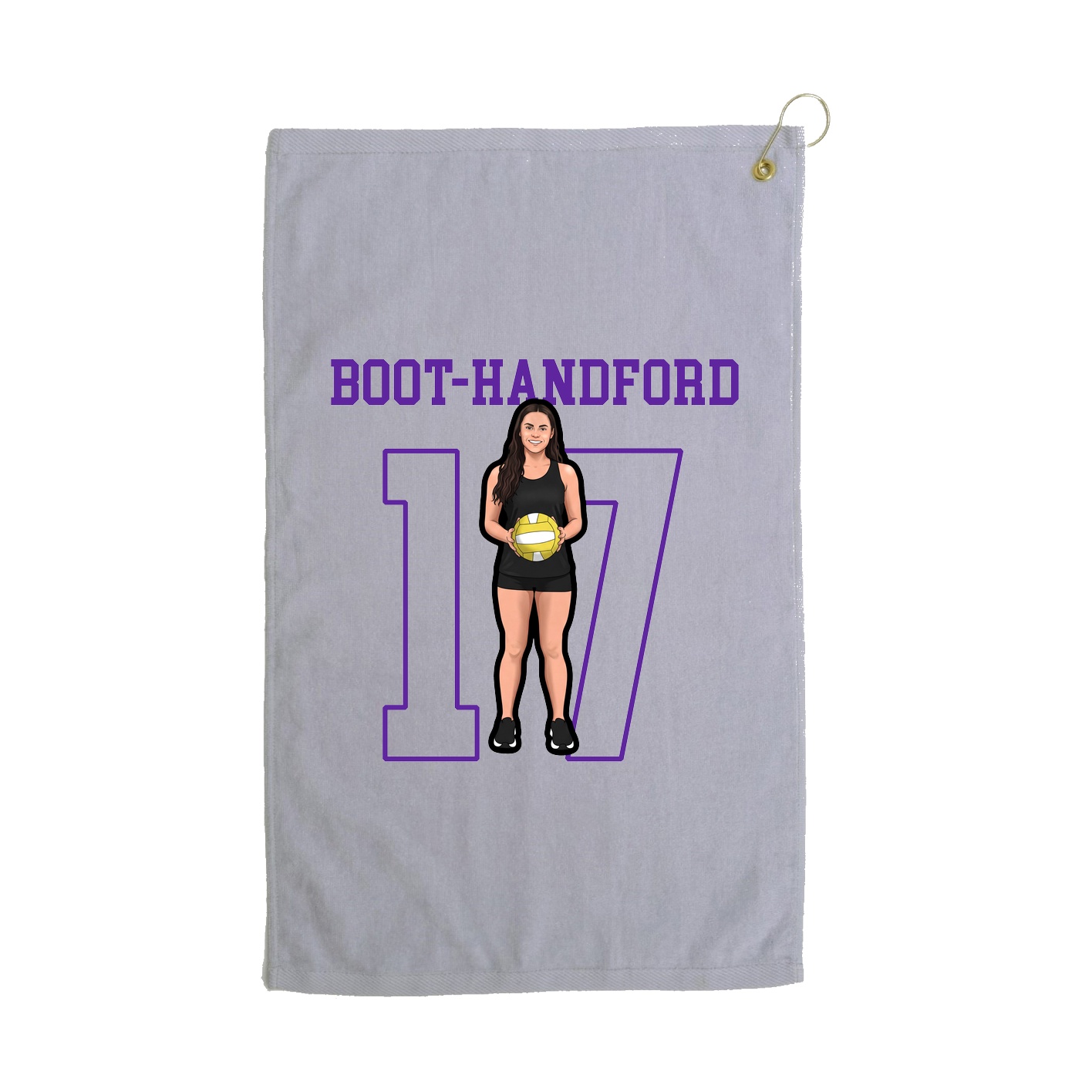 Terry Velour Golf Towel