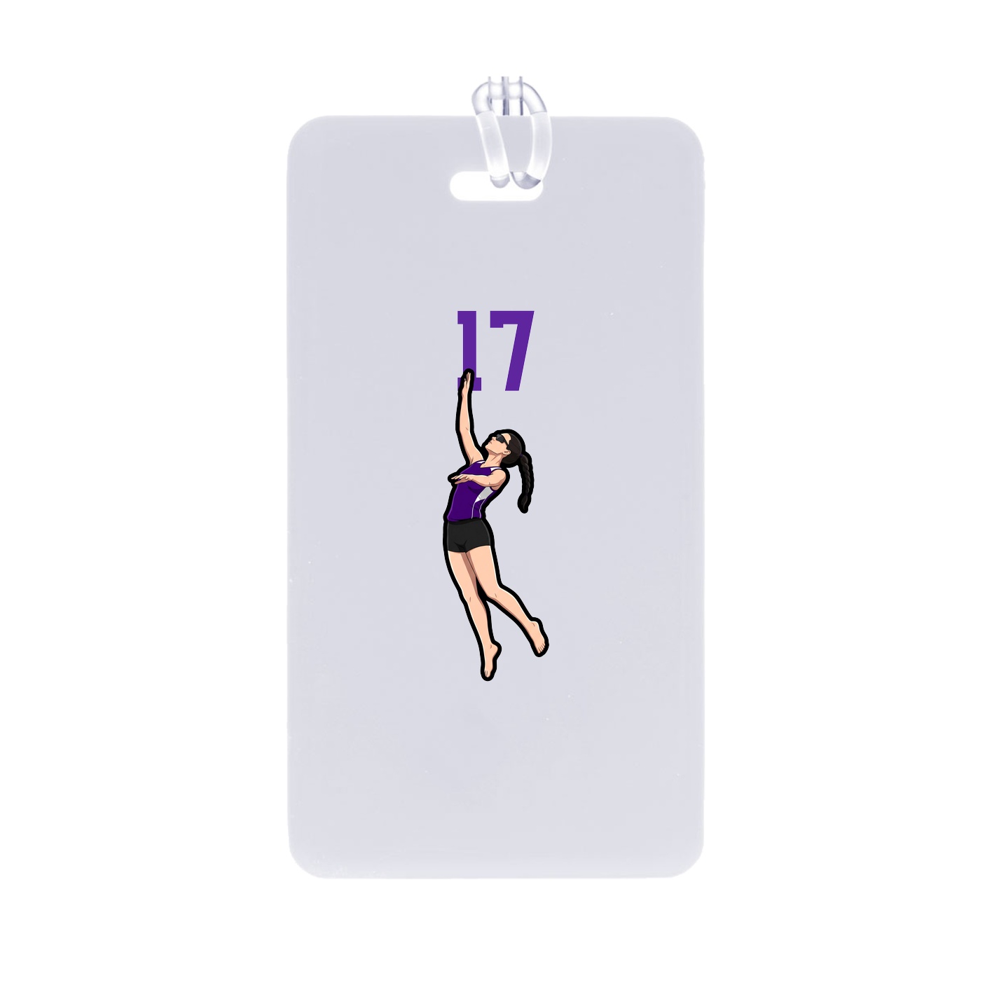 Bag Tag — Number Top in Classic