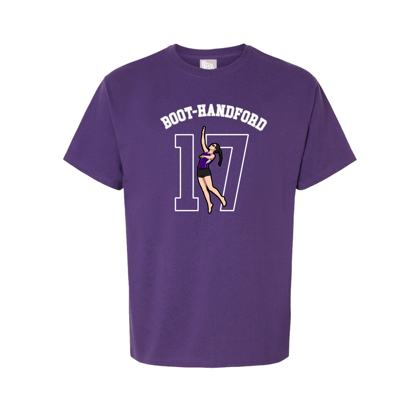 Youth Tee — Shirsey Arch in Purple