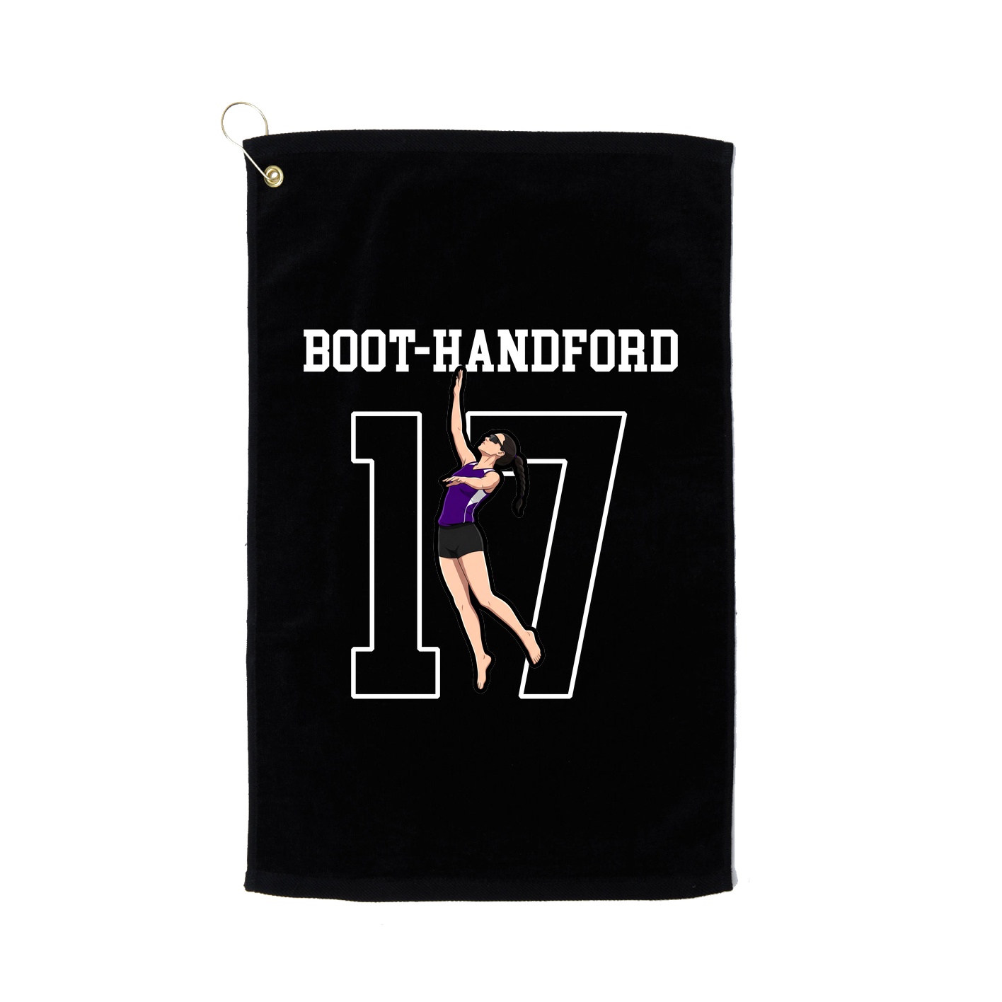 Golf Towel — Shirsey in Black
