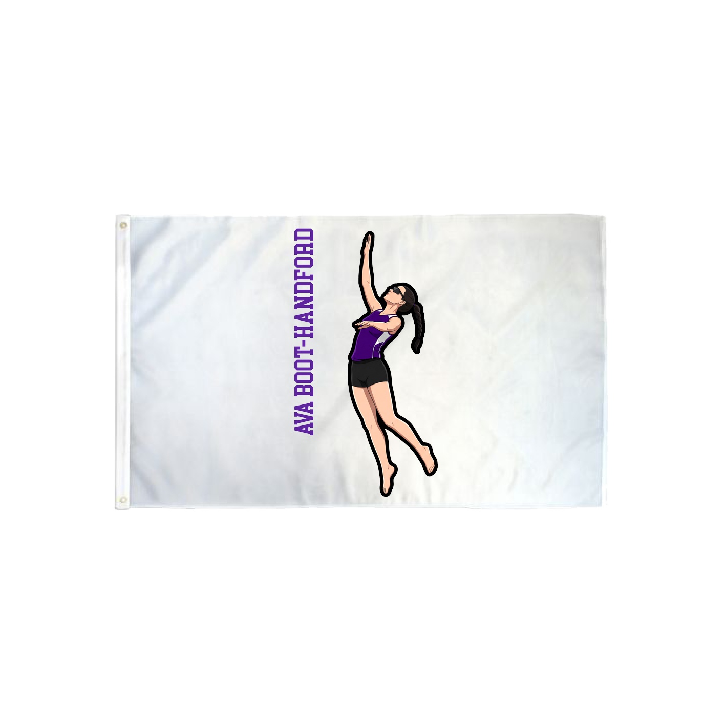 3x5 Flag — Name Vertical in Classic