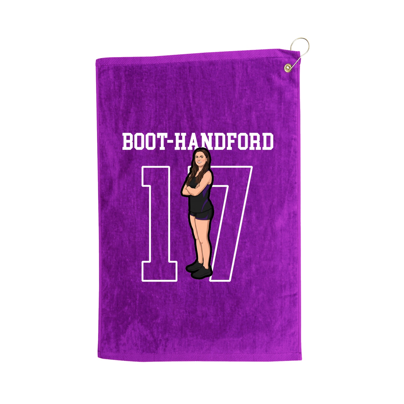 Golf Towel — Shirsey in Purple