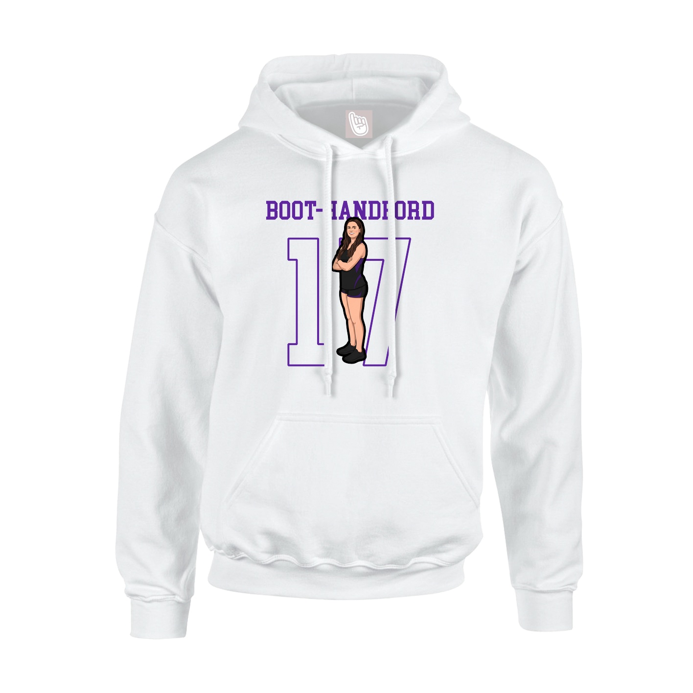 Youth Hoodie — Shirsey in White