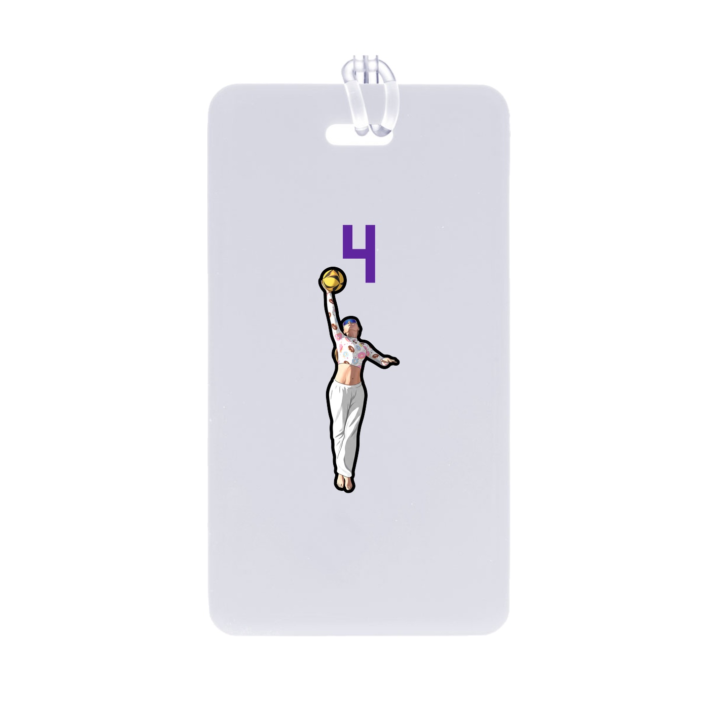 Bag Tag — Number Top in Classic