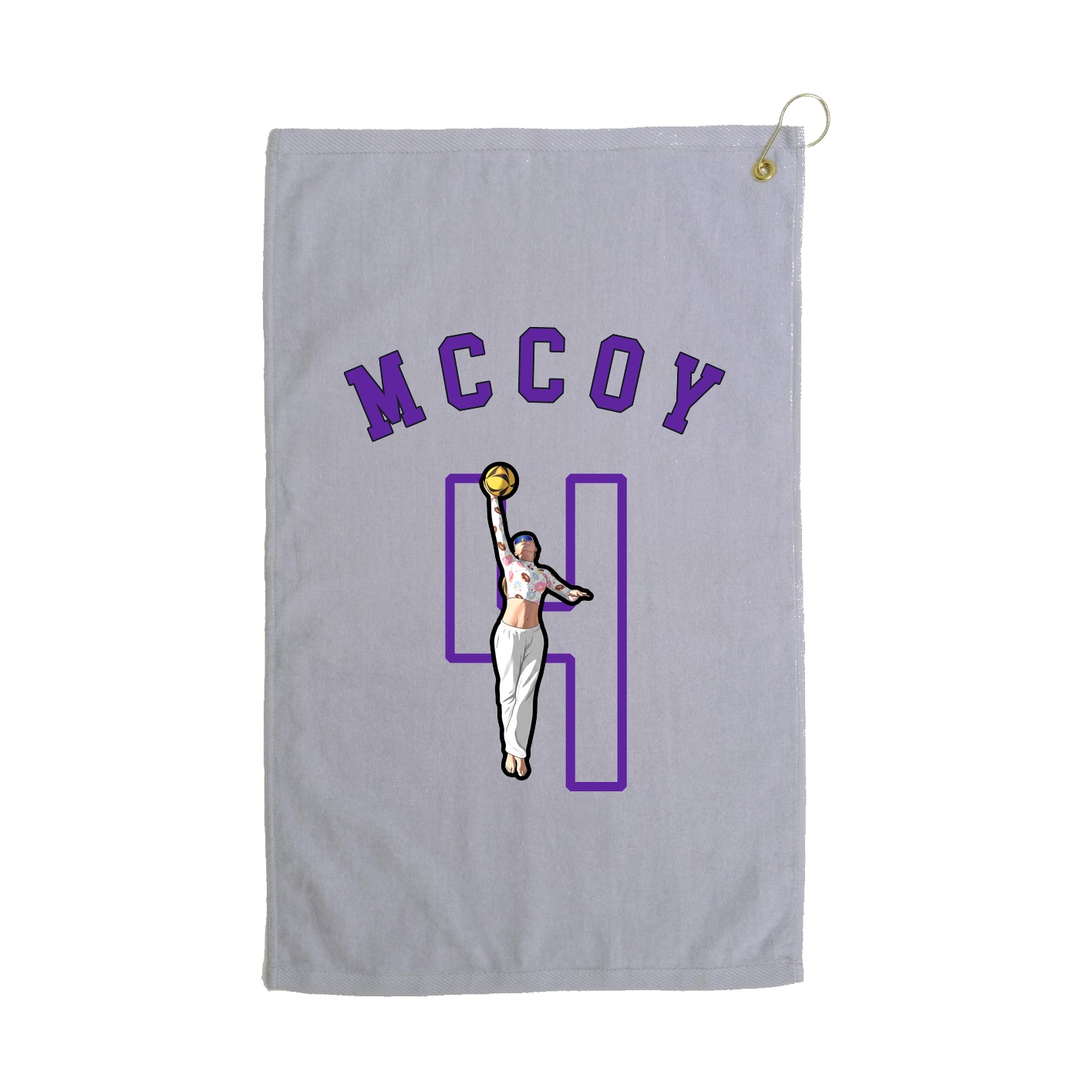 Terry Velour Golf Towel