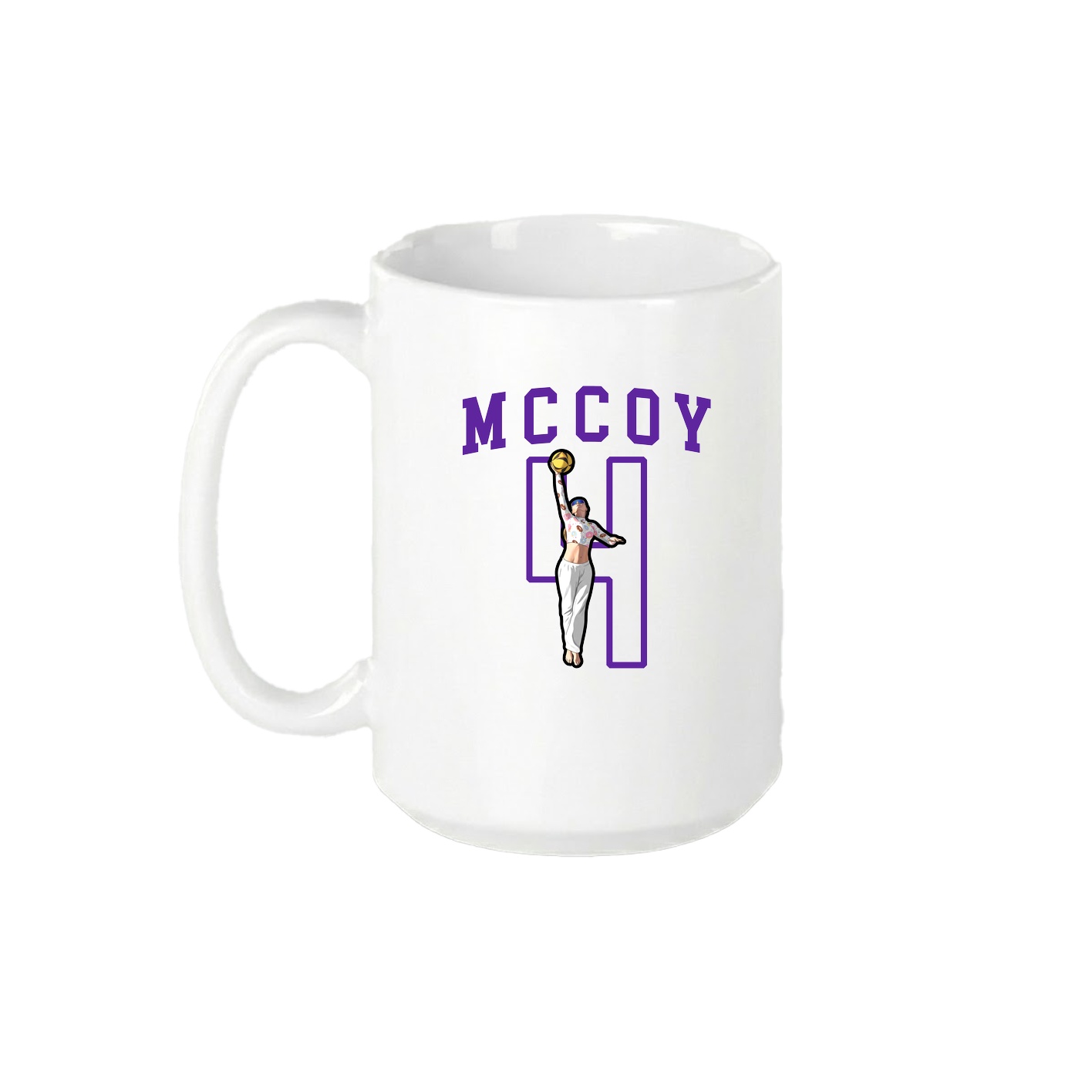15oz Coffee Mug — Shirsey in White