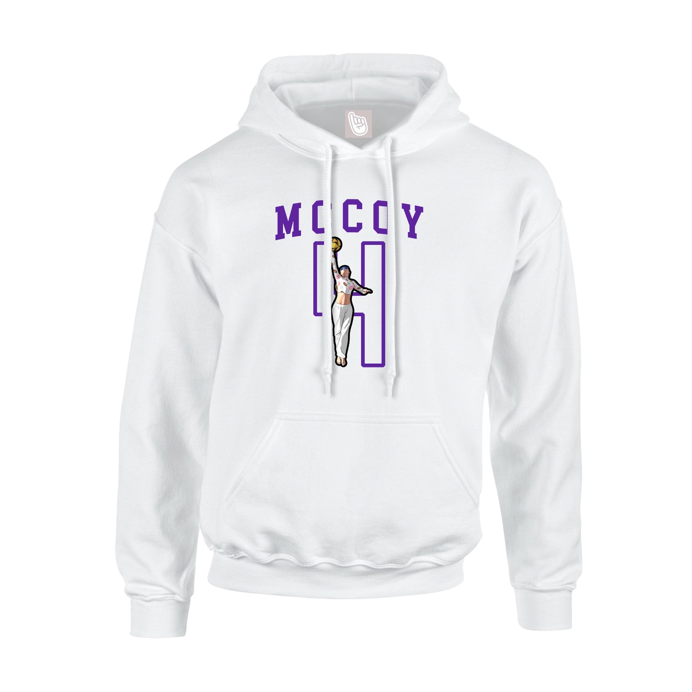 Youth Hoodie — Shirsey in White