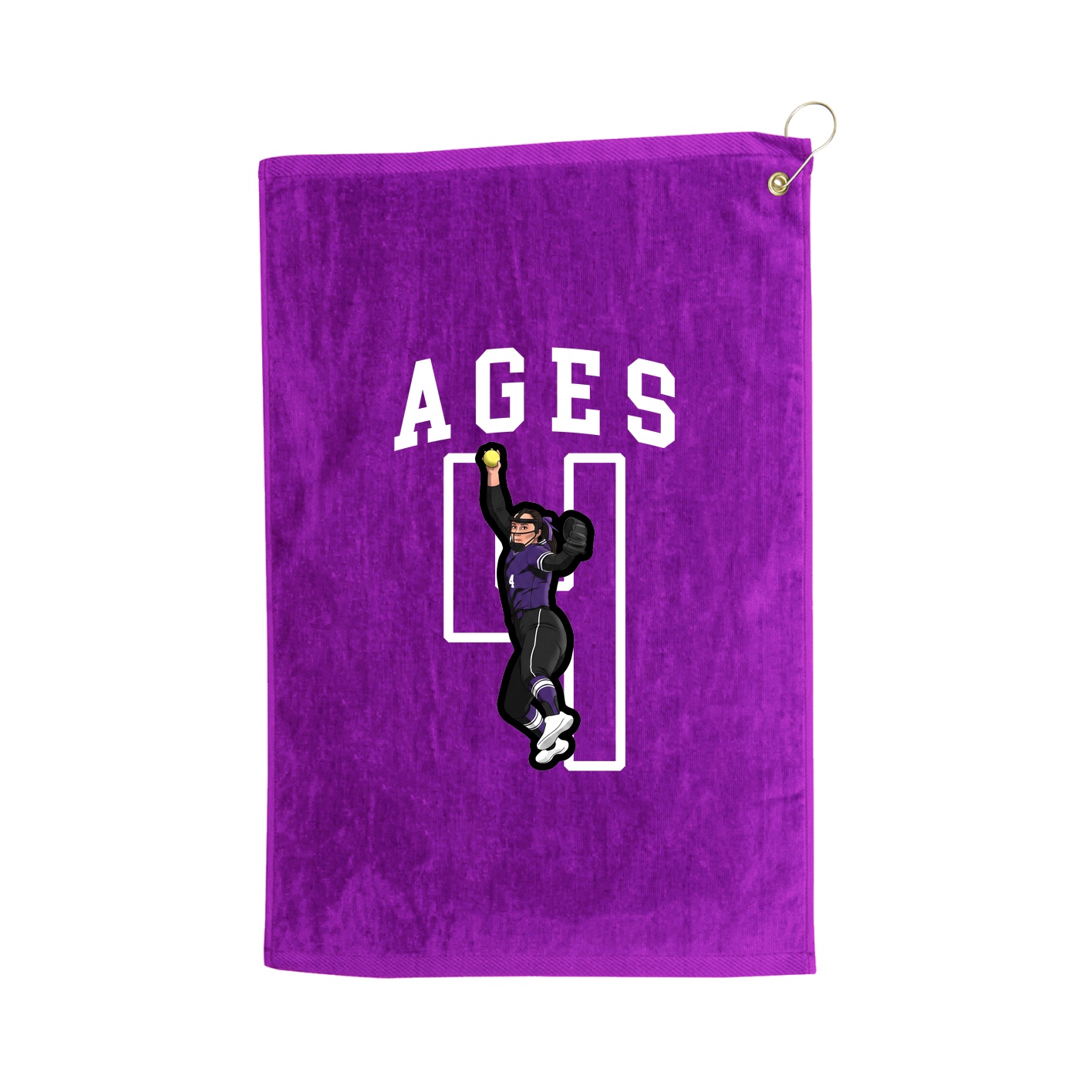 Golf Towel — Shirsey in Purple