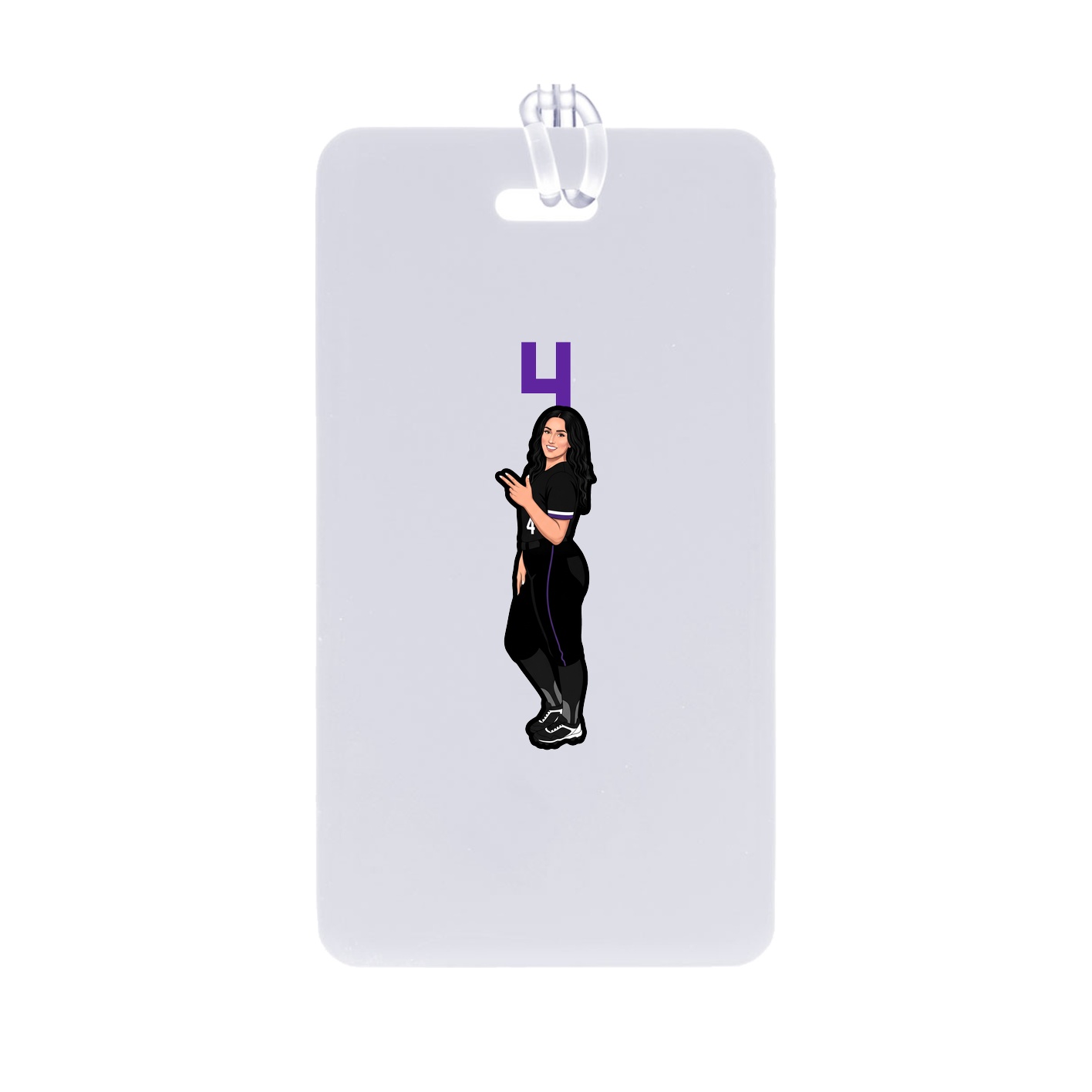 Bag Tag — Number Top in Classic