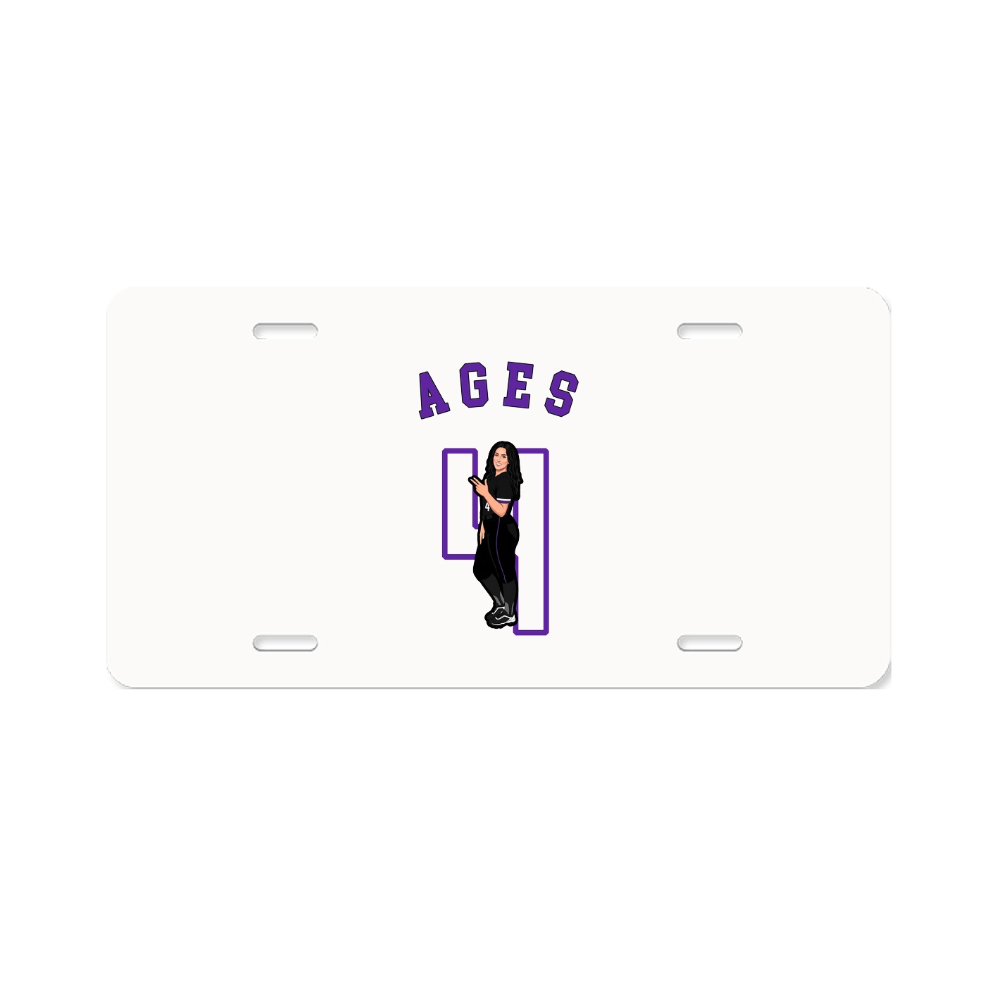 License Plate — Shirsey Arch in Classic